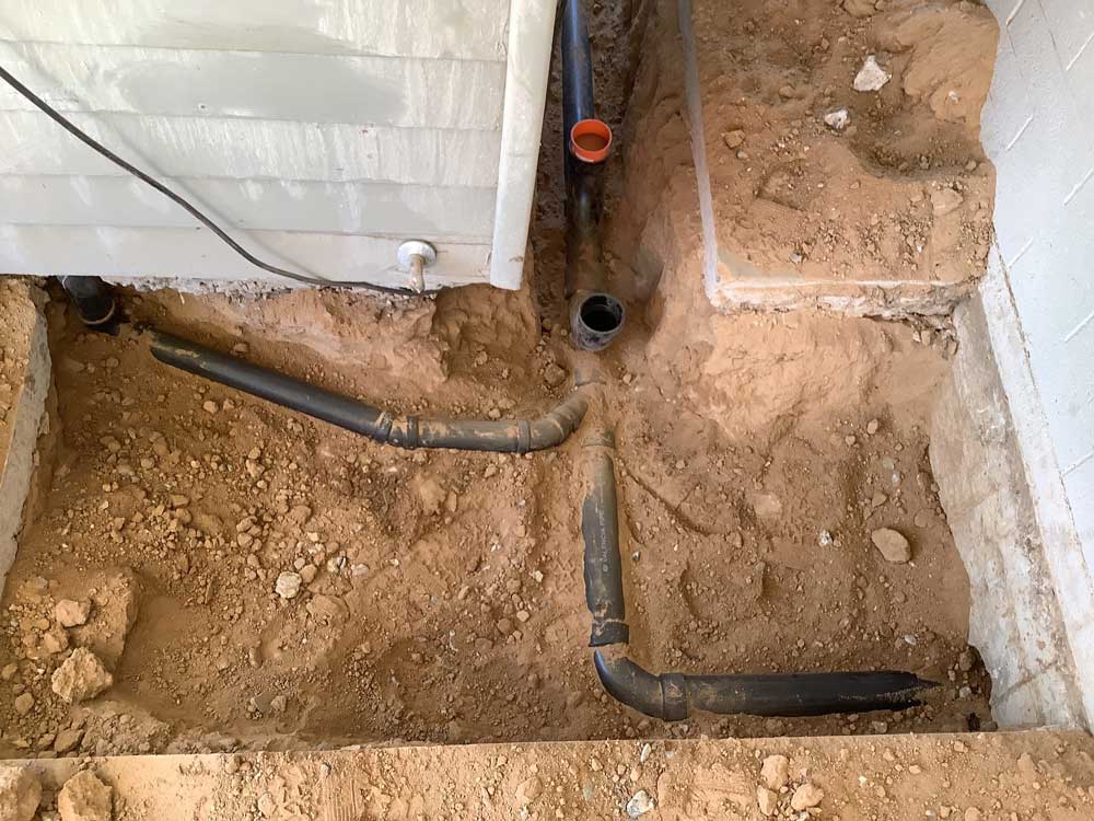 water line installation